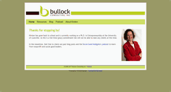 Desktop Screenshot of bullockconsulting.net